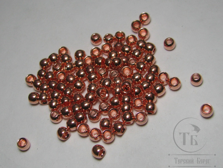 Шарик (головка) диам. 2,4 мм латунь Copper ( 100 шт )