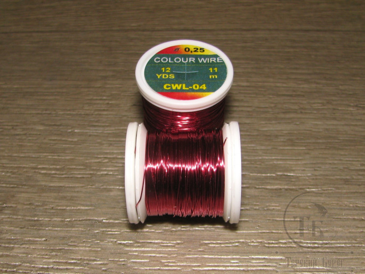 Проволока Color Wire Hends 0.25 Red Brown ( 11 метров ) CWL-04