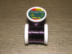 Проволока Color Wire Hends 0.25 Dk. Violet ( 11 метров ) CWL-18