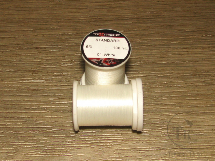 Монтажная нить Standard 6/0 100 m White Textreme