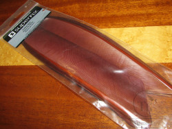 Перо индюка биот 1 пара / Turkey Biot Mahogany Super Fly