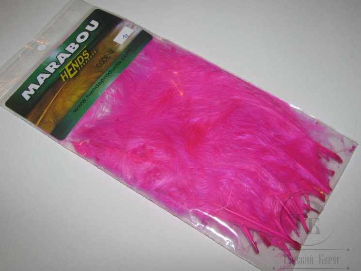 Марабу (отборные перья) Select Hot Pink 11 Hends