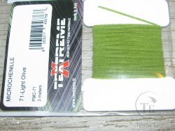 Микро синель Microchenille Lt. Olive Textremе