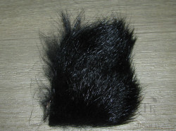 Мех Козы Goat Fur Short Black ( для подкрылков ) черный