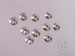 Конус ( турбо диск ) 6 мм 10 шт Silver