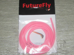 Силиконовая трубка диаметр 2.5 mm Soft Knot Control Pink Glow Future Fly