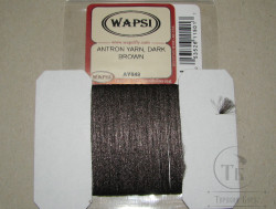 Волокно антрон Antron yarn Dk. Brown Wapsi