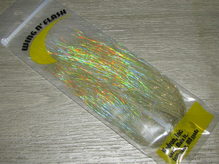 Волокна синтетические Wing n ' Flash Lazer Gold Hedron / Wapsi 