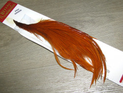 1/2 Скальпа петуха Whiting Dry Fly Pro-Grade Cape Rusty ( покраска Терский Берег )