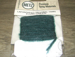 Трёхпрядная шерстяная нить Lafontaine Tri Lobal Yarn Dk Green Metz