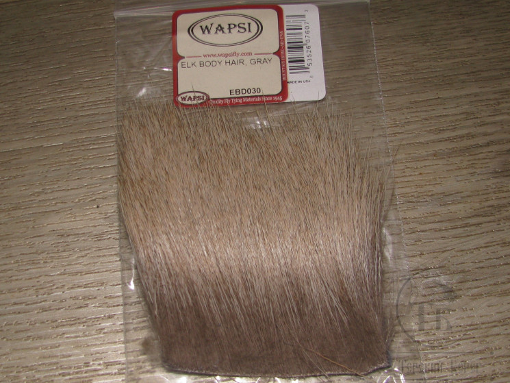Мех лося Elk Body Hair Grey Wapsi