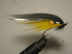 Муха лососёвая на двойнике ( 21 ) Scandinavia JC Golden Killer Spring Partridge Salar Silver № 3