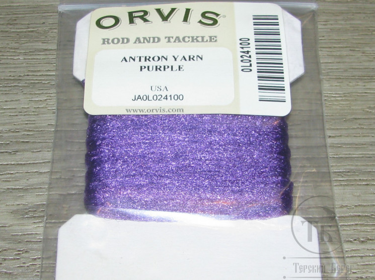 Волокно антрон Antron Yarn Purple Orvis