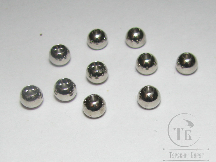 Шарик головка диам. 4,6 мм Silver ( 10 шт ) Индия улучшенное качество