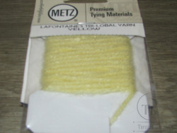 Трёхпрядная шерстяная нить Lafontaine Tri Lobal Yarn Yellow Metz