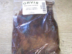 Перья седла петуха Select Saddle Hackle Brown Orvis