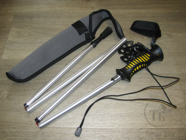 Посох складной Wading Staff Alum.
