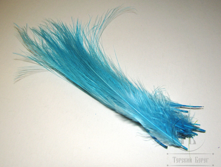 Имитация пера Heron Fine Fibre Silver Docktor Blue 22 fs Sm
