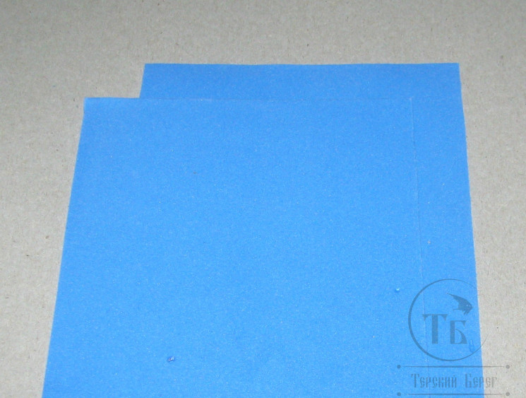Пенка Thin Fly Foam 1 mm Lt. Blue (голубой) Терский Берег
