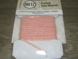 Трёхпрядная шерстяная нить Lafontaine Tri Lobal Yarn Peach Metz
