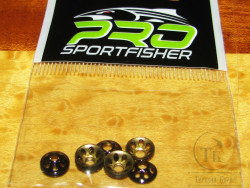 Турбо диск с отверстиями Pro Ultra Sonic Disc Black SM 7 мм 10 шт Pro Sportfisher