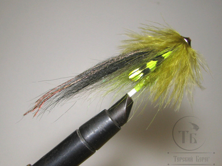 Муха лососёвая Turbo Pl. FF ( 20 ) Topol T 8,0 mm. 11 sm.