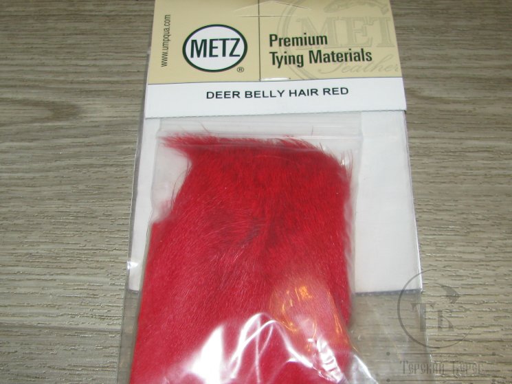 Мех оленя красный / Deer Belly Red Metz