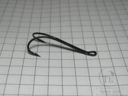 Крючок лососёвый двойник Partridge Double Wilson Black Salmon № 8 ( 10 шт )