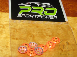 Турбо диск с отверстиями Pro Ultra Sonic Disc Ultra Orange SM 7 мм 10 шт Pro Sportfisher