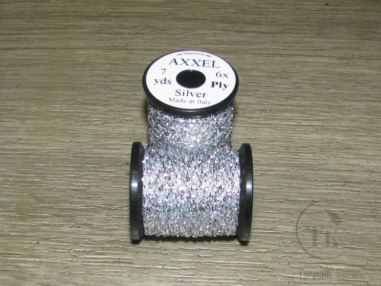 Плетеный люрекс UNI AXXEL 6 x ply Silver
