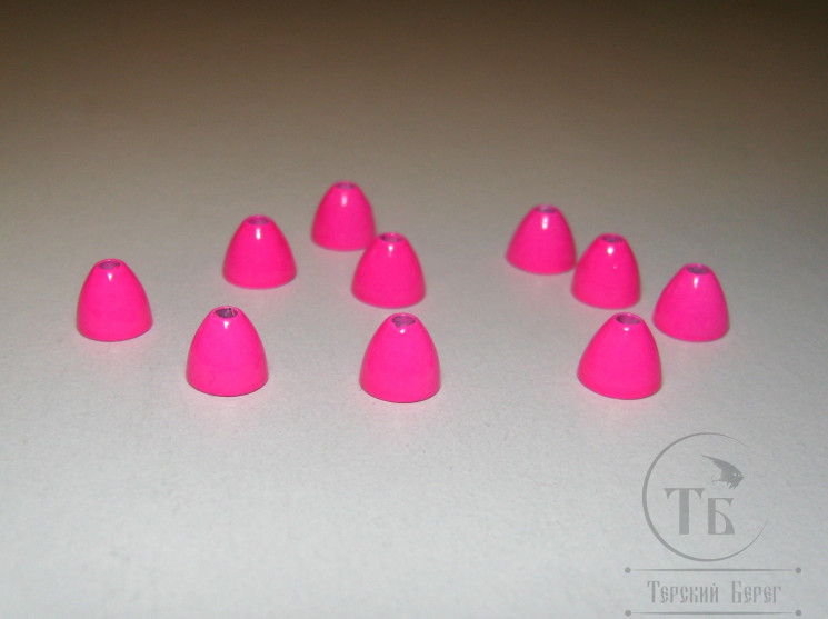 Конуса вольфрамовые 7 х 6 Fl. Pink 10 шт.