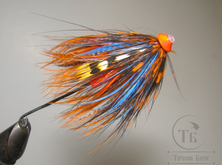 Муха лососёвая Turbo July 3/4 inch ( 21 ) Jock Scott Spey Turbo пластик 3/4