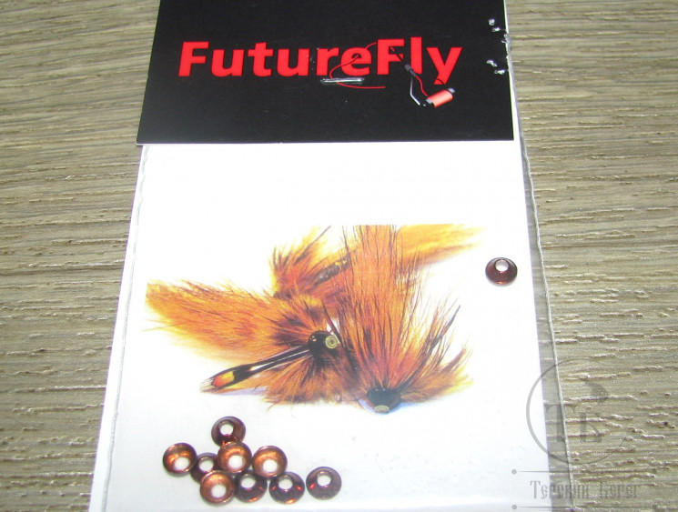 Конус латунный Nano Ufo Disc 4,5 mm Metallic Brown FF