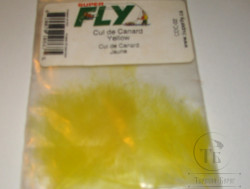 Перья CDC Cul De Canard Yellow Super Fly