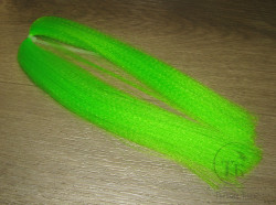 Тонкое синтетическое волнистое волокно Poly Fibre Fl. Green Chartreuse