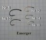 Крючки Kumho 71474 Emerger  № 16  ( 10 шт)