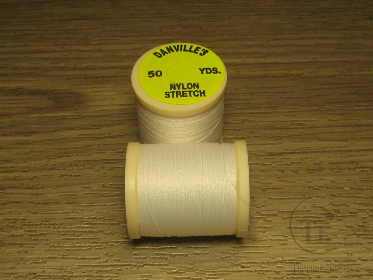 Pовница Danvilles Nylon Stretch 50 yds  Fl. White 506