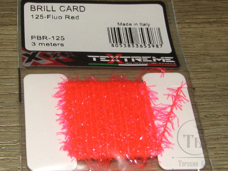 Синель Brill Card 3 m. Fl. Red Textreme