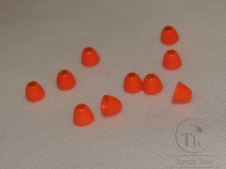 Конусная головка латунная Fl. Orange 5,5 мм. 7/32" (10 шт.)