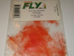 Перья CDC Cul De Canard Orange Super Fly