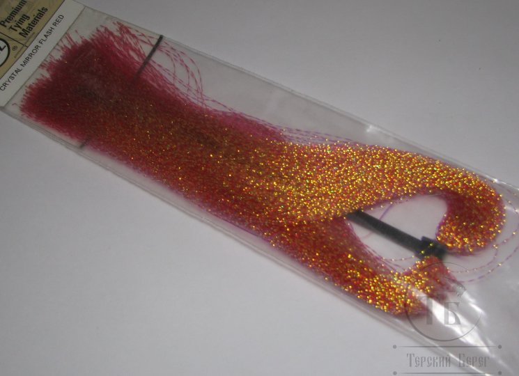 Крученый люрекс Crystal Mirror Flash Flash Red Metz