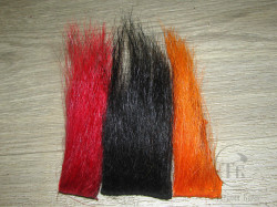 Мех барсука микс 3 цветов / Badger Fur Mix ( однотонный )