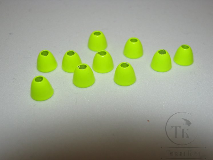 Конусная головка латунная Fl. Chartreuse 5,5 мм. 7/32" (10 шт.)