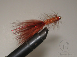 Муха Woolly Bugger Brown / Коричневый № 12
