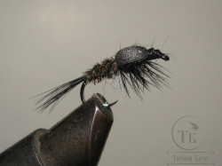 Муха нимфа Lt ( 6 ) Pheasant Tail Black Nymph № 10
