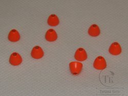 Конусная головка латунная Fl. Orange 6,3 мм. 1/4" (10 шт.)