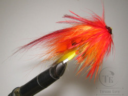 Муха лососёвая Turbo Pl. FF ( 31 ) Fire Varzuga T 8,0 mm. 9 sm.