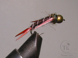 Муха нимфа Biot ( 47 ) Prince GH nymph Black / Brown крючок Stim. № 12