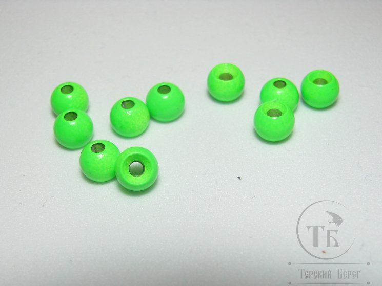 Шарик (головка) диам. 5,5 мм латунь fl green  (10 шт)