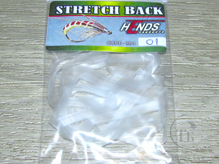 Stretch Back Transparent Hends № 01 1/8 - 4mm
